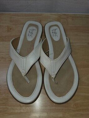 BOC Comfort Thong Sandals Size 8